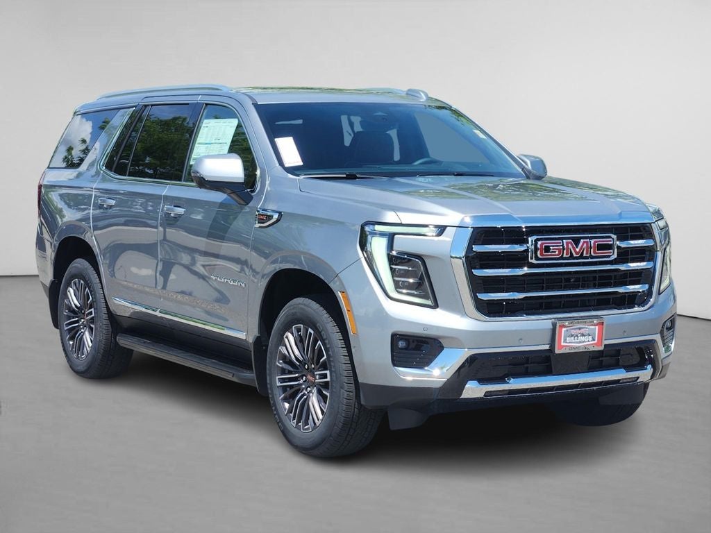 2026 GMC Yukon Elevation in Sterling Metallic — front three-quarter view
