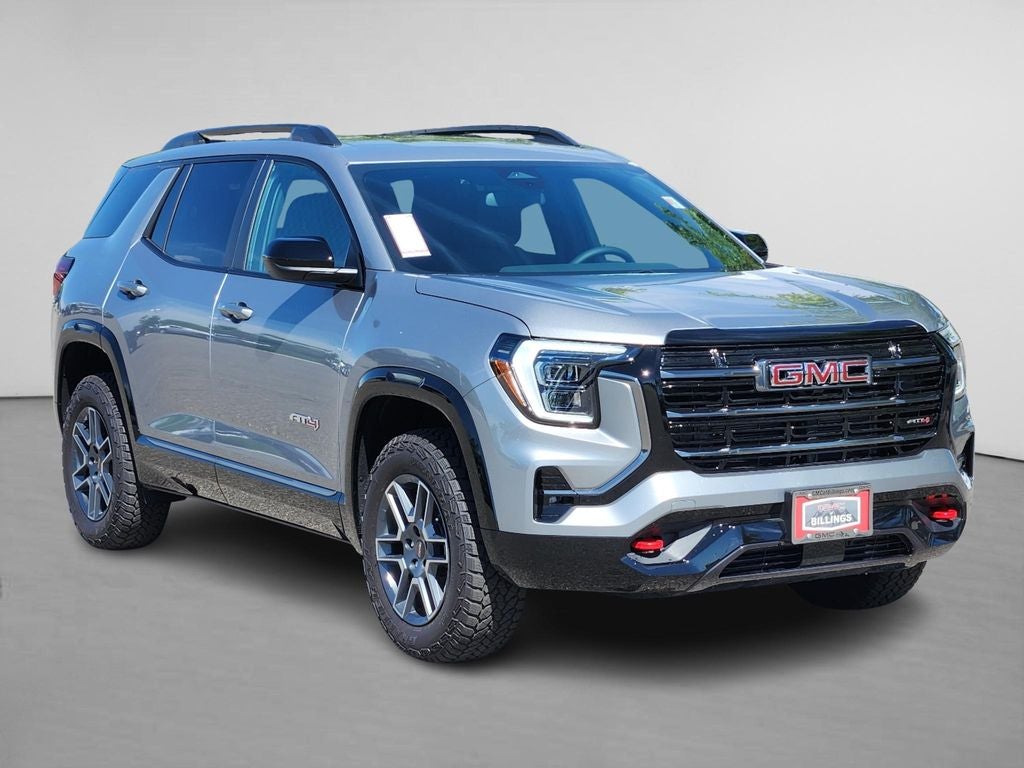 2026 GMC Terrain AT4 in Sterling Metallic — front three-quarter view