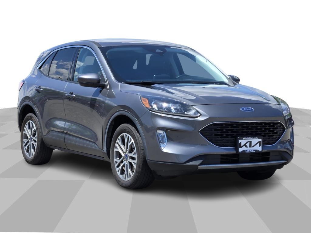 2022 Ford Escape SEL in Carbonized Gray Metallic — front three-quarter view