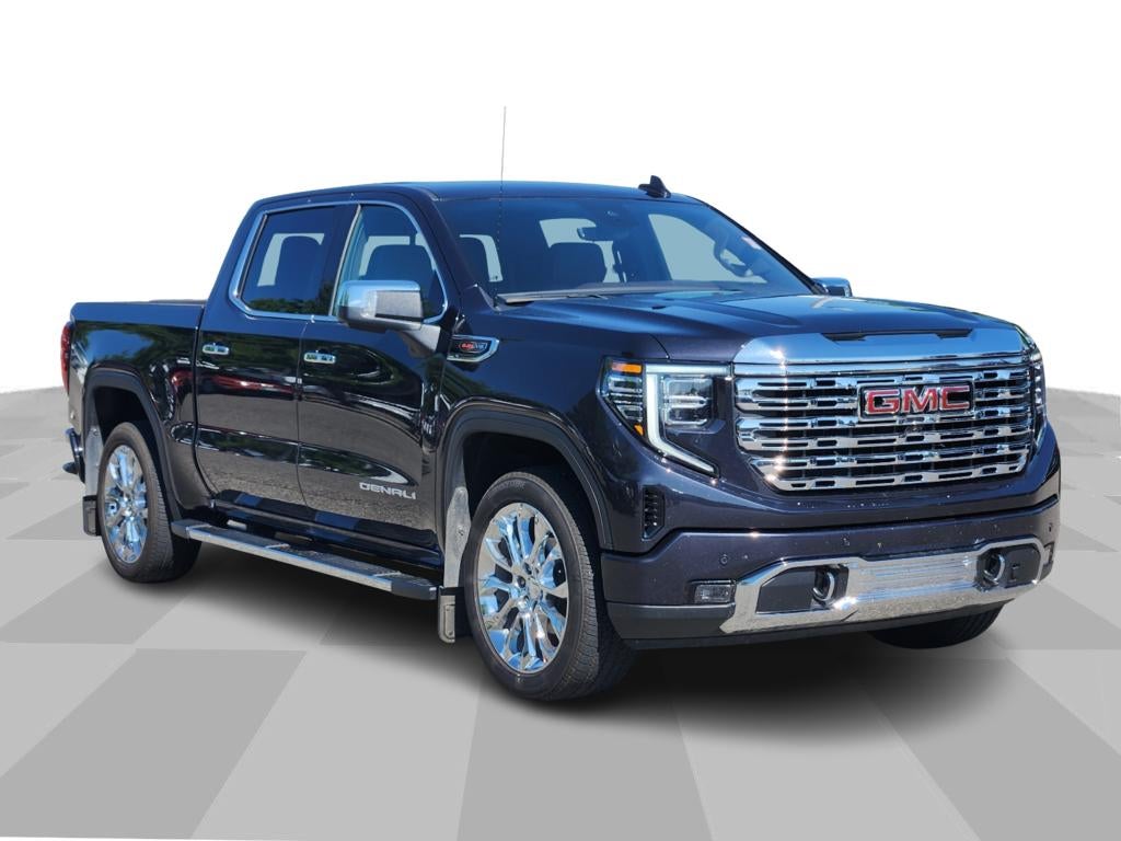 2023 GMC Sierra Denali in Titanium Rush Metallic — front three-quarter view