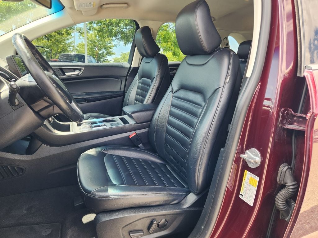 2021 Ford Edge — rear three-quarter view